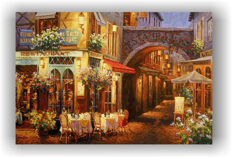 tablou restaurant " Corner "