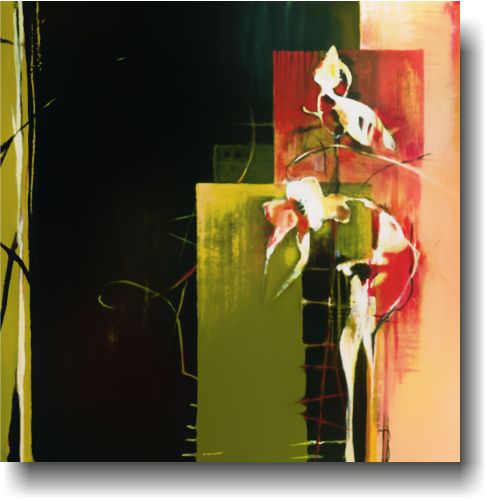 floral abstract I