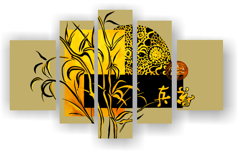 tablouri moderne feng shui - bambus tablouri moderne feng shui - bambus