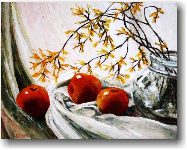 tablou modern - mere, still life  tablou modern - mere, still life